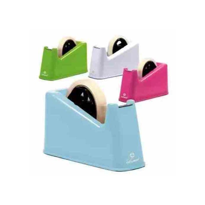 DISPENSER DA BANCO PER NASTRI ADESIVI - COLORI ASSORTITI BRILLANTI - 1PZ (01300010)