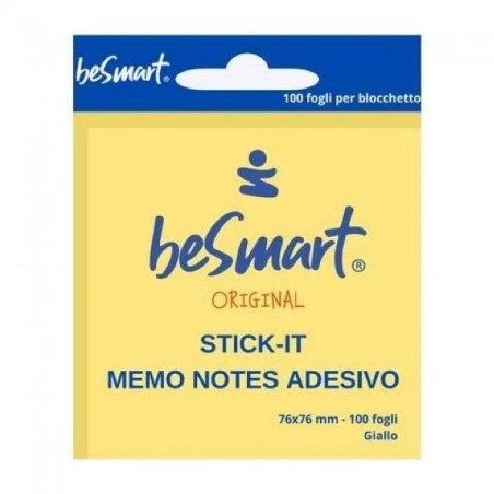 POST-IT STICK NOTES GIALLO 76X76 (1 BLOCCHETTO DA 100 FOGLI)