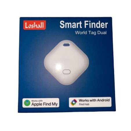 DISPOSITIVO ANTI-SMARRIMENTO/FURTO AIRTAG SMART TAG APPLE/ANDROID KEY FINDER
