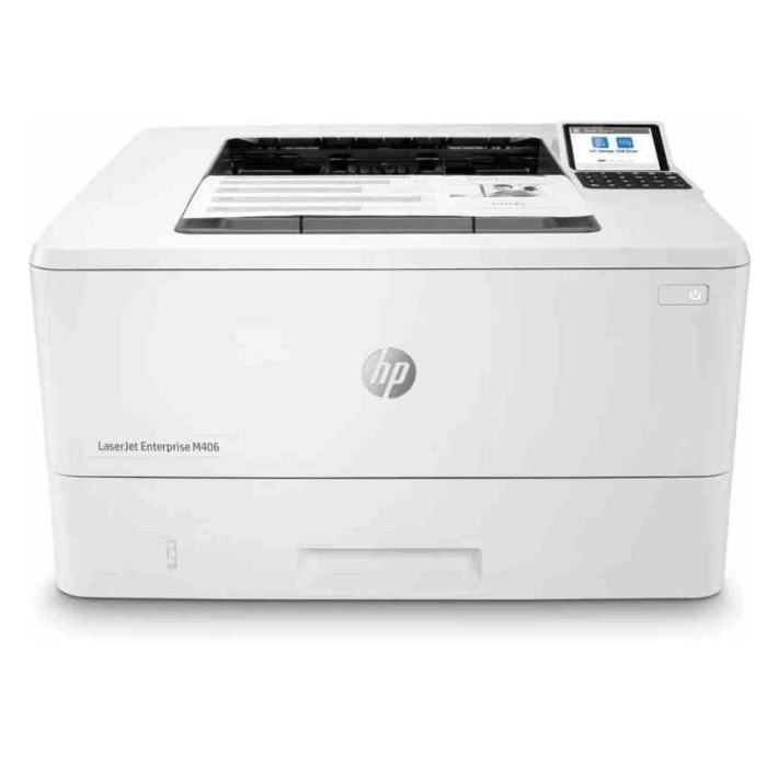 STAMPANTE MULTIFUNZIONE ENTERPRISE HP LASERJET M406DN LASER MONO LAN ADF (3PZ15A)