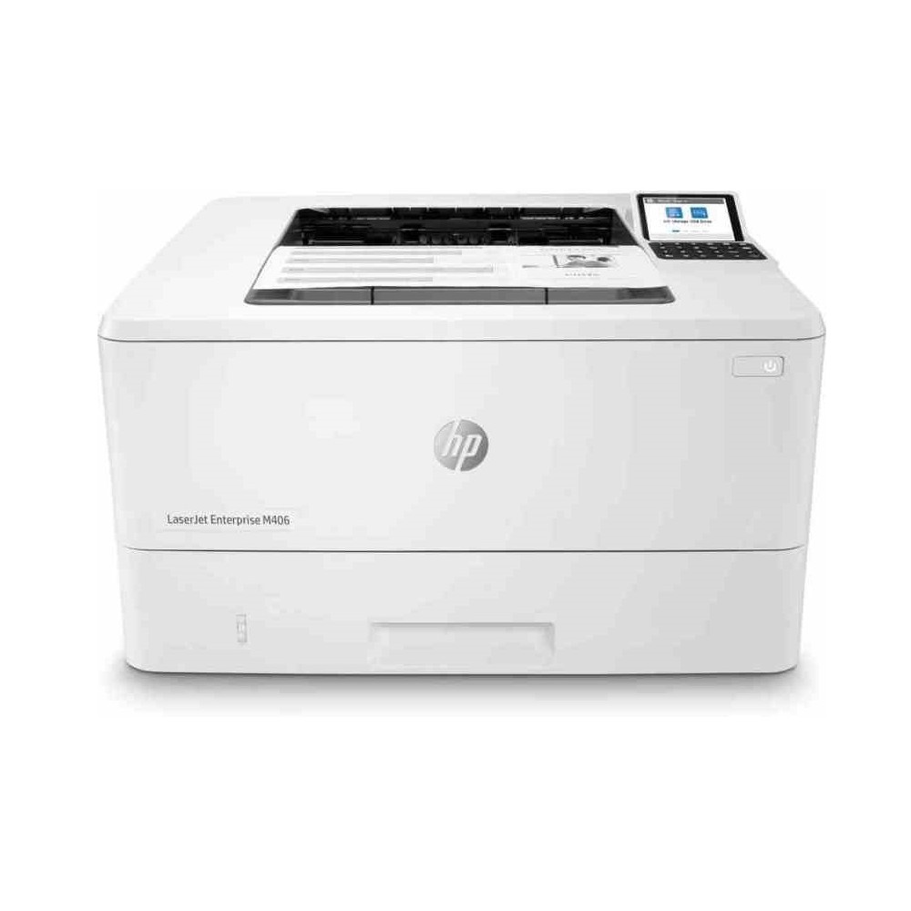 STAMPANTE MULTIFUNZIONE ENTERPRISE HP LASERJET M406DN LASER MONO LAN ADF (3PZ15A)
