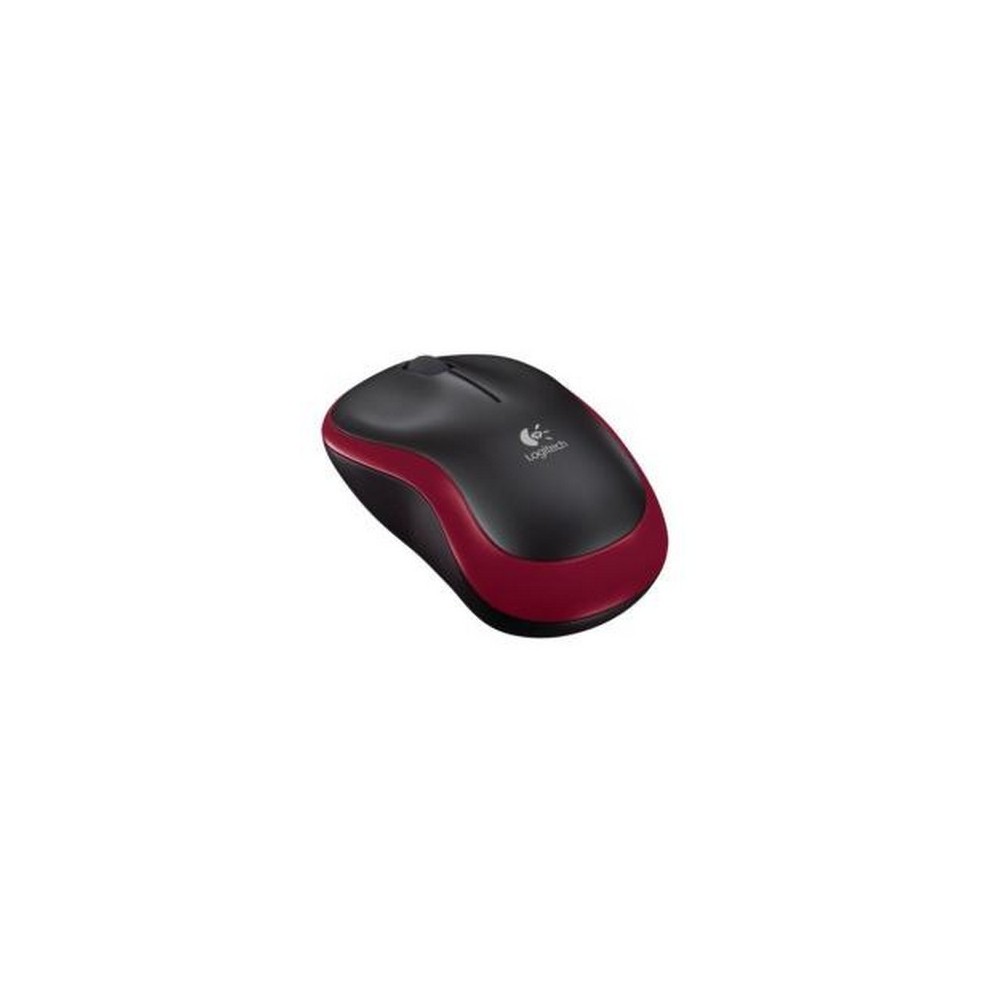 MOUSE M185 NERO/ROSSO WIRELESS