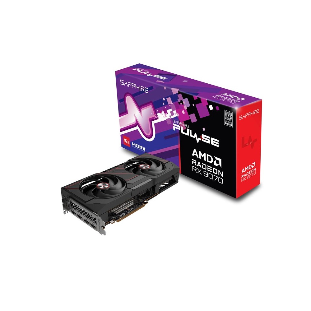 SCHEDA VIDEO RADEON RX9070 PULSE GAMING 16 GB (11349-03-20G)