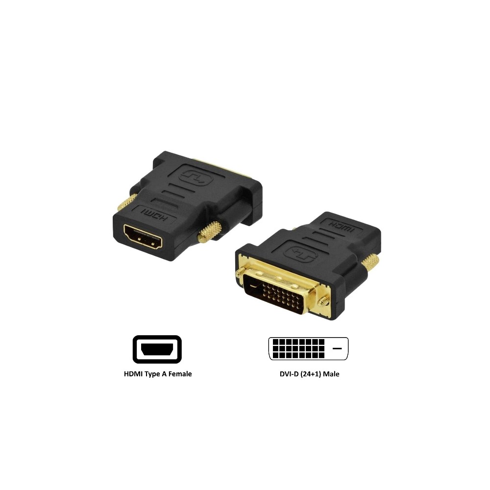 ADATTATORE SPINA DVI-D A PRESA HDMI MASCHIO 24+1 (EC1371)