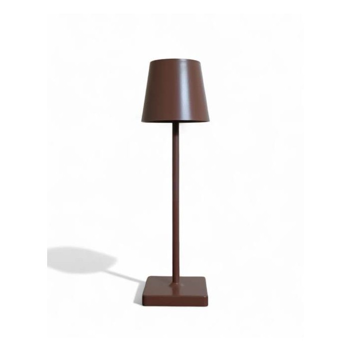 LAMPADA DA TAVOLO LED DESK LAMP MARRONE