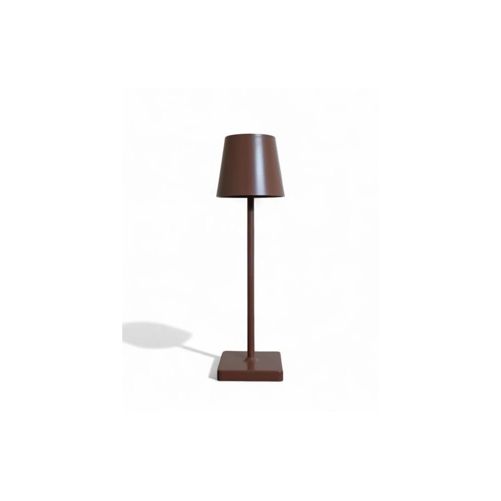 LAMPADA DA TAVOLO LED DESK LAMP MARRONE