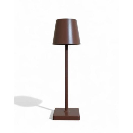 LAMPADA DA TAVOLO LED DESK LAMP MARRONE