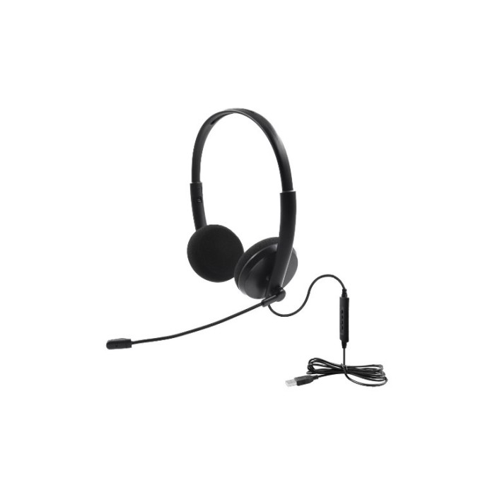 CUFFIA CON MICROFONO AC300 USB