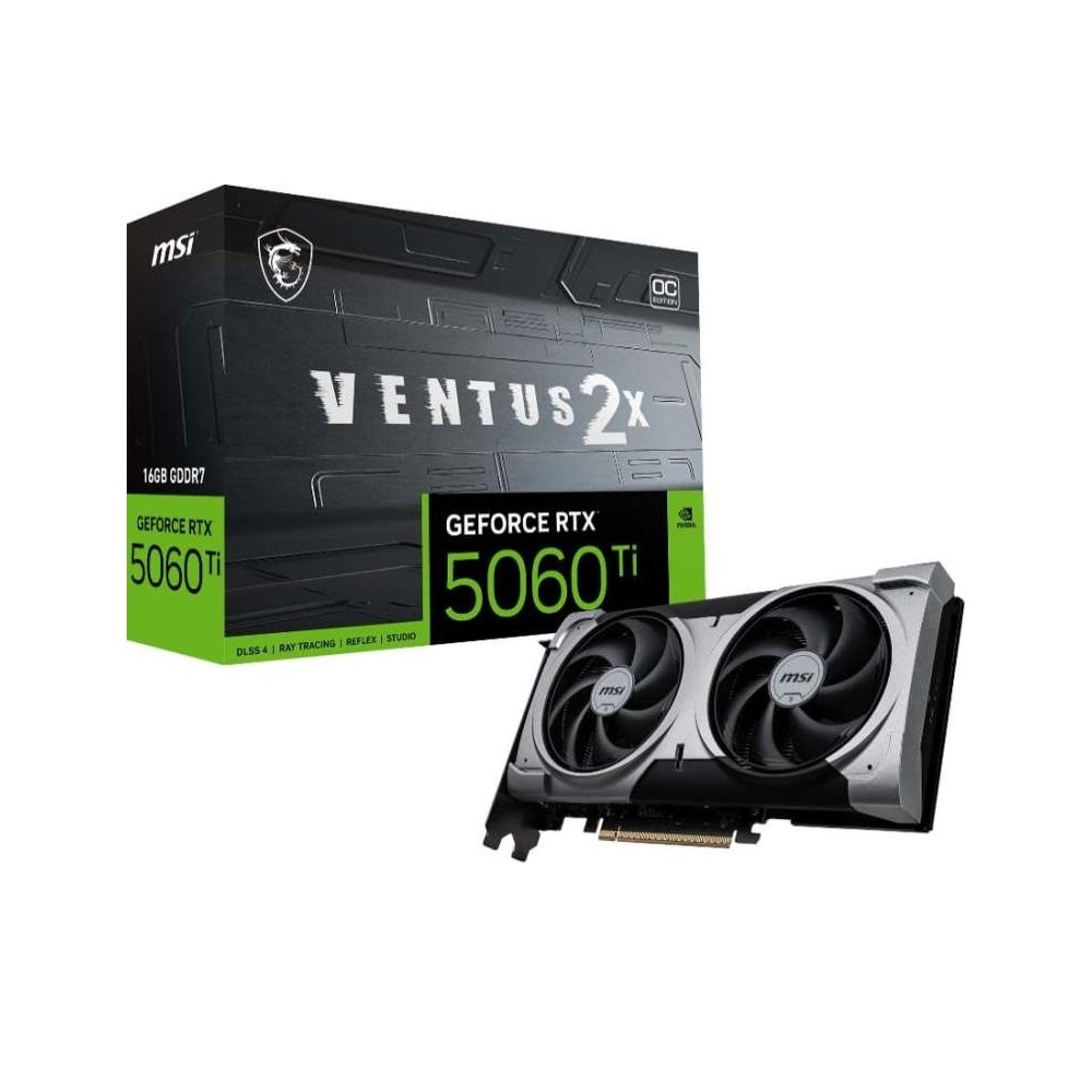 SCHEDA VIDEO GEFORCE RTX 5060 TI 8G VENTUS 2X OC PLUS 8 GB (V536-001R)