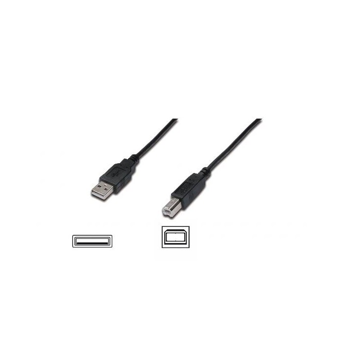 CAVO USB 2.0 A-B 1.8MT (AK300102018S)