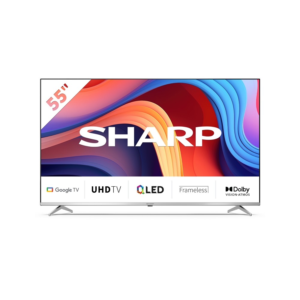 TV QLED 55" 55GP6260E ULTRA HD 4K SMART TV WIFI DVB-T2 GOOGLE TV