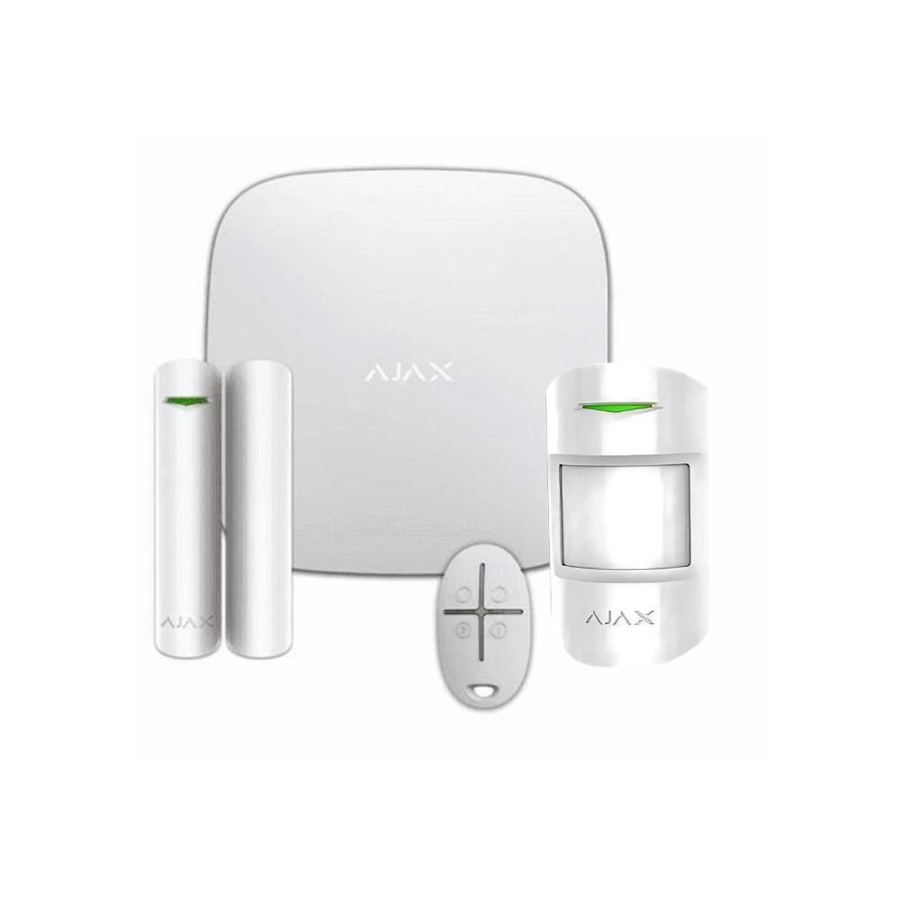 ANTIFURTO KIT ALLARME WIRELESS STARTERKIT 4G SENZA FILI (HUB 2.4G+ MOTIONPTOTECT + DOORPROTECT + SPACECONTROL) - 51174.134.WH1