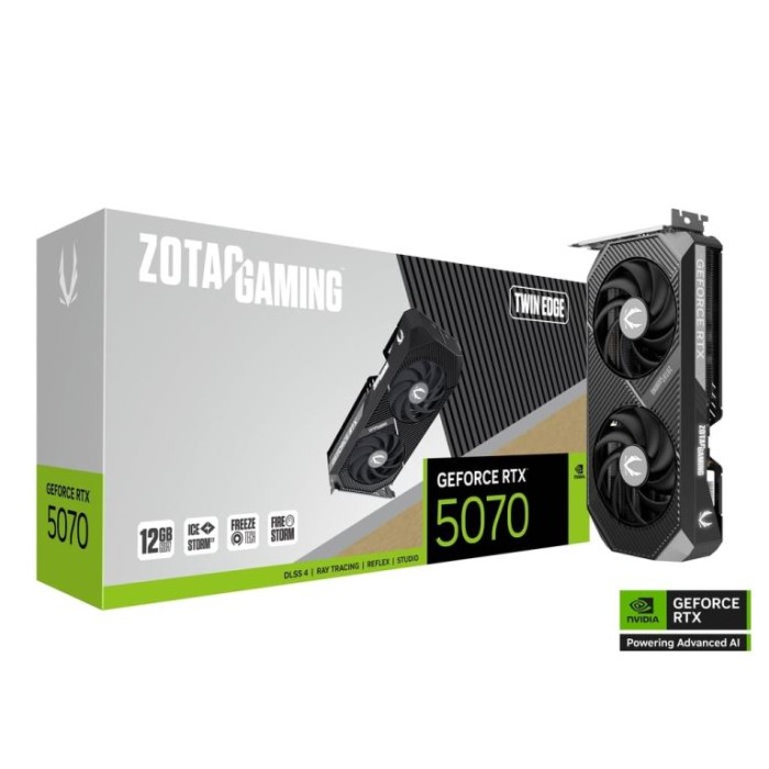 SCHEDA VIDEO GEFORCE RTX 5070 TWIN EDGE 12 GB (ZT-B50700E-10P)