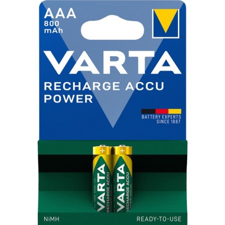 BATTERIE RICARICABILI MINISTILO AAA 800MAH CONF. 2PZ