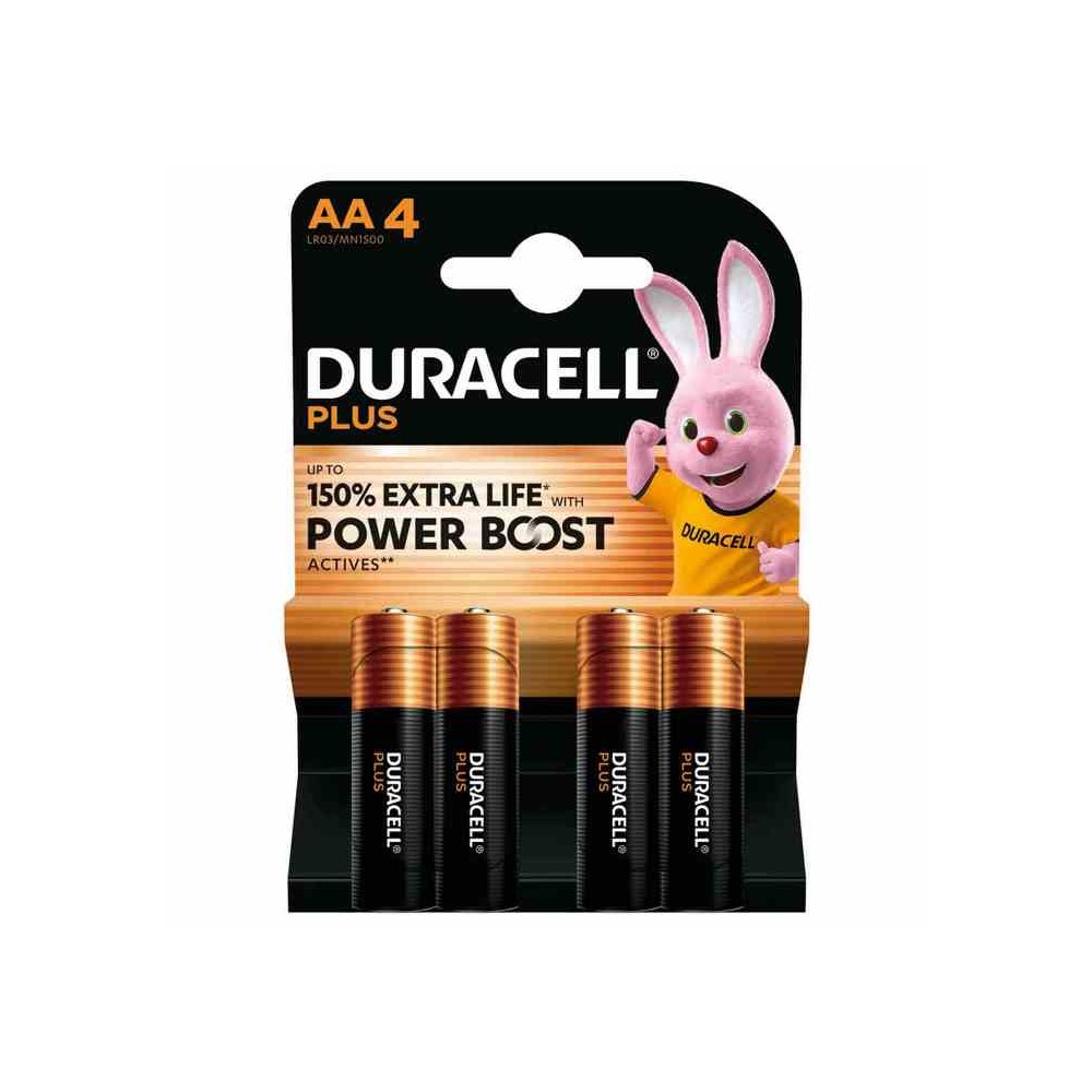BATTERIE PLUS POWERBOOST STILO AA CONF. 4PZ