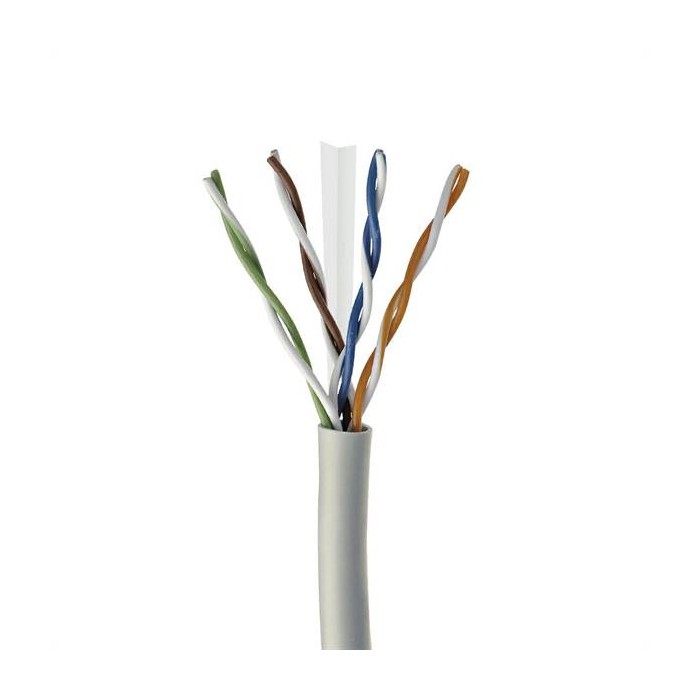MATASSA CAVO DI RETE 305 MT CAT.6E U/UTP GRIGIO (CM-C6UCC23P305GF)