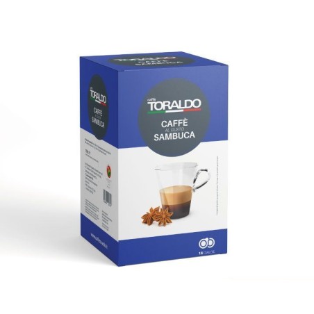 CIALDE SOLUBILI ESE 44MM CAFFE' GUSTO SAMBUCA 18 PZ (106301)