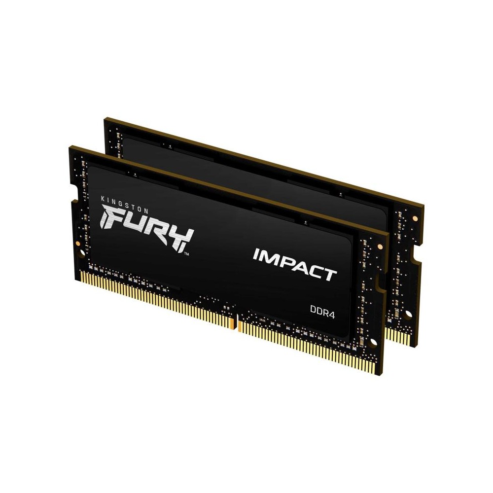 MEMORIA SO-DDR4 16 GB FURY IMPACT KIT PC3200 (2X8) (KF432S20IBK2/16)