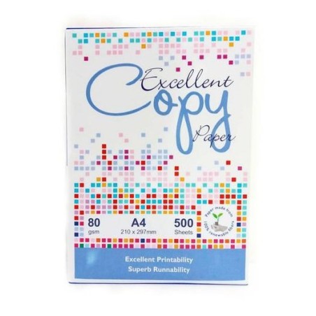 CARTA A4 EXCELLENT COPY 80 GRAMMI - 500 FOGLI
