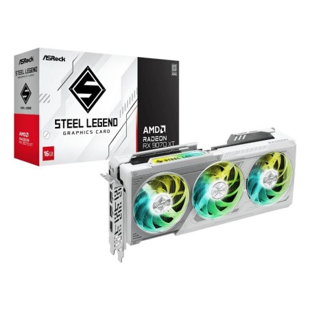 SCHEDA VIDEO RADEON RX9070 XT STEEL LEGEND 16 GB (90-GA5DZZ-00UANF)