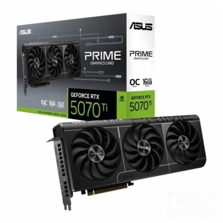 SCHEDA VIDEO GEFORCE RTX 5070 TI 16 GB PRIME OC RTX5070TI-O16G (90YV0MF0-M0NA00)