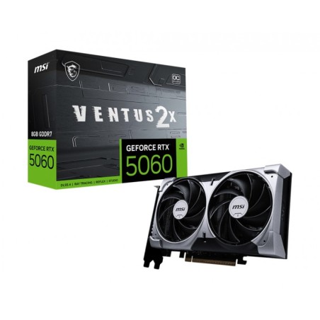 SCHEDA VIDEO GEFORCE RTX 5060 8G VENTUS 2X OC 8 GB DDR7 (V537-002R)