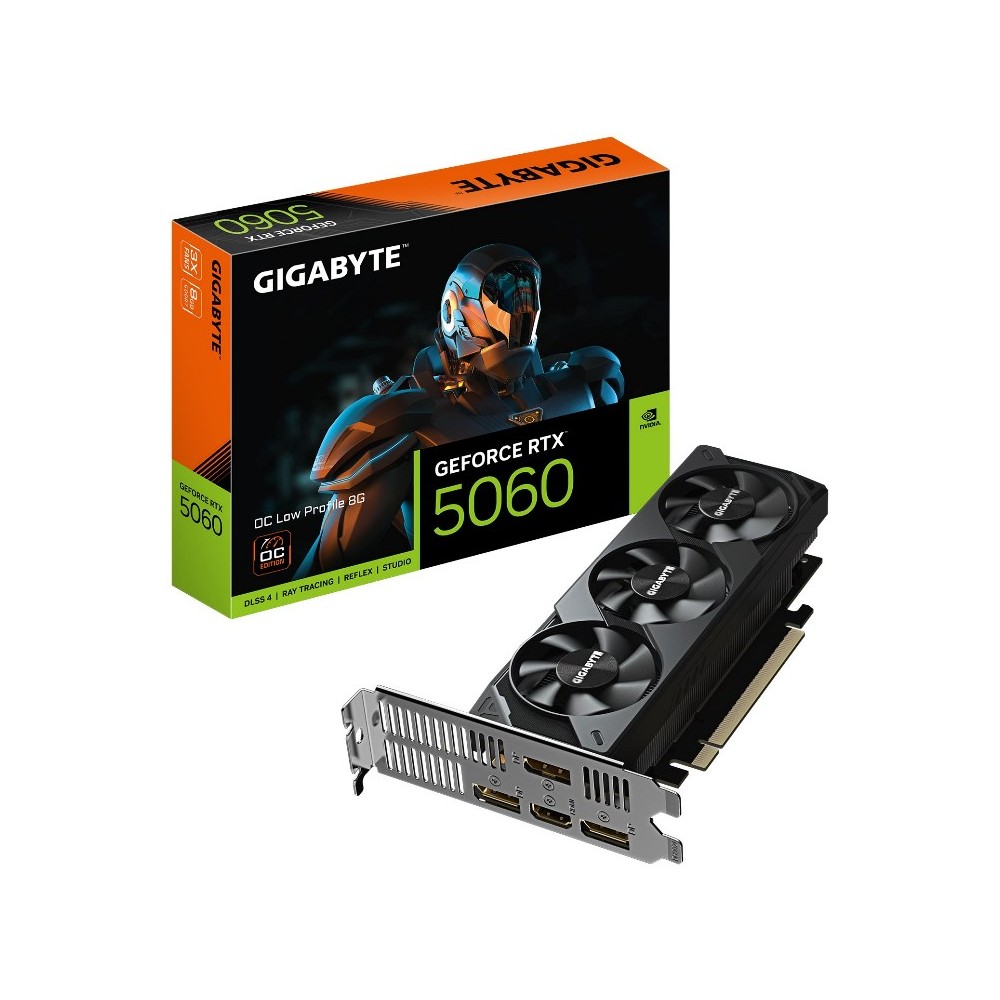 SCHEDA VIDEO GAMING GEFORCE RTX 5060 OC 8GB LOW PROFILE (GV-N5060OC-8GL)