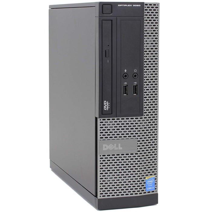 PC OPTIPLEX 3020 SFF INTEL CORE I5-4590 4GB 500GB HDD WINDOWS COA - RICONDIZIONATO NO BOX - GAR. 6 MESI