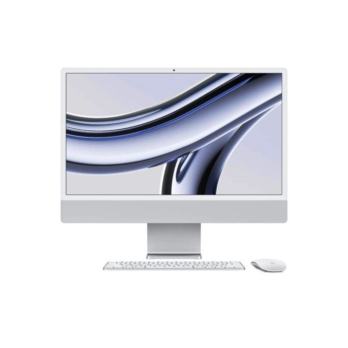 PC IMAC 23.5" 2023 ALL IN ONE M3 10-CORE 8GB 512GB SSD MAC OS SILVER (MQRK3B/A)