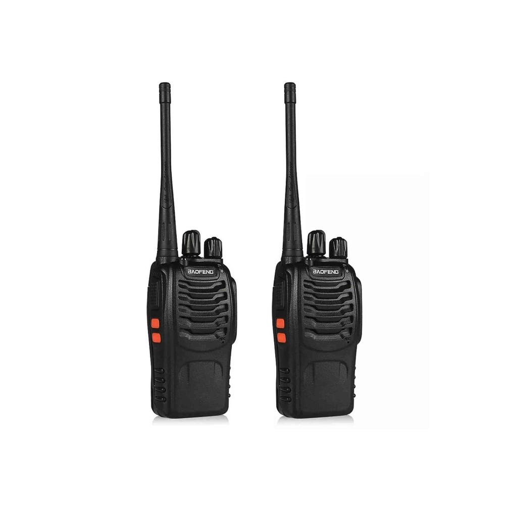 RADIOTRASMITTENTE BF-888S WALKIE TALKIERADIOTRASMITTENTE BF-888S WALKIE TALKIE - CONF 2 PEZZI