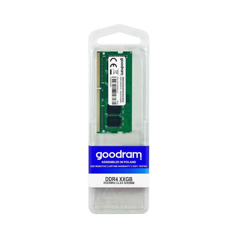 MEMORIA SO-DDR4 16 GB PC3200 (1X16) GR3200S464L22/16G