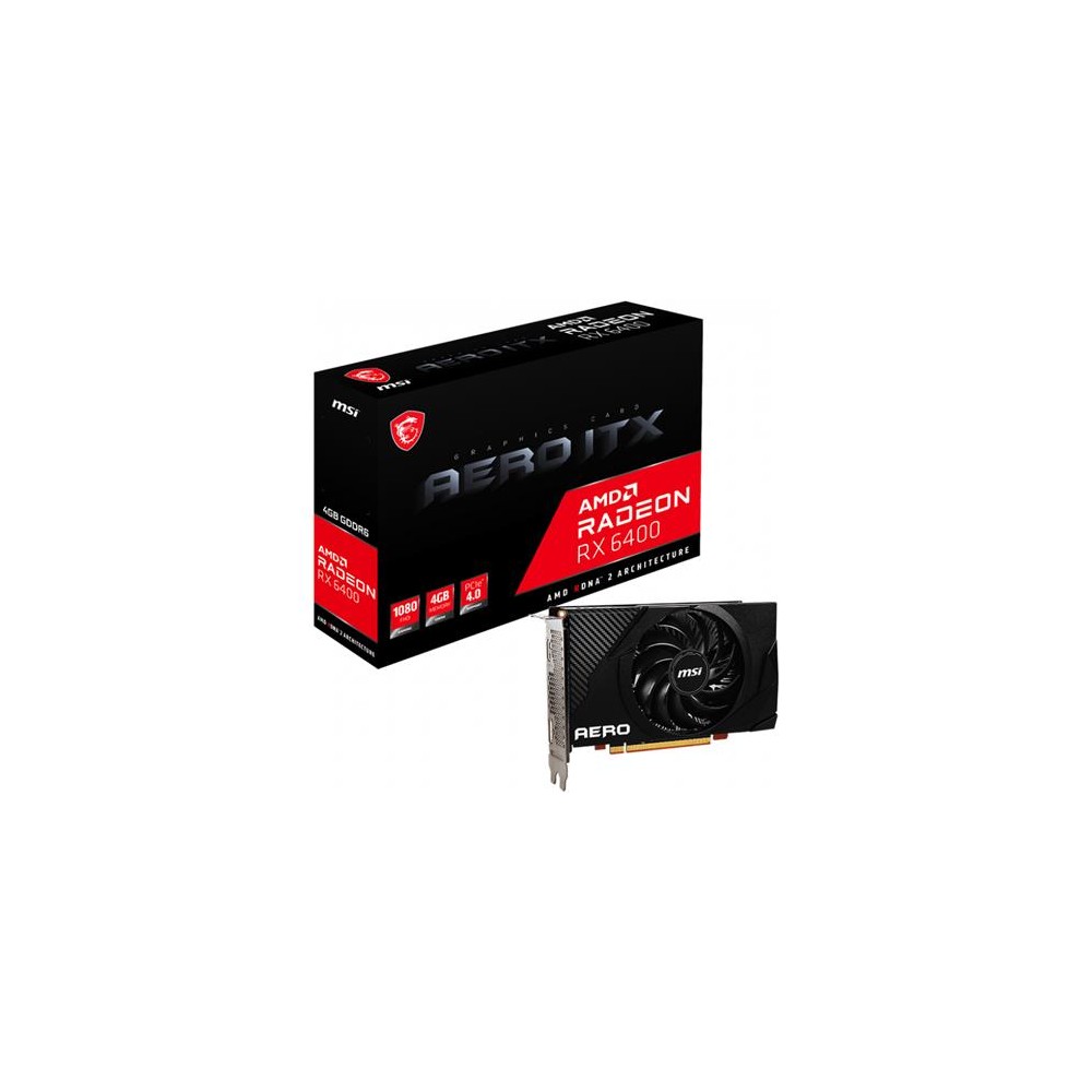 SCHEDA VIDEO RADEON RX6400 AERO ITX 4GB (V508-012R)