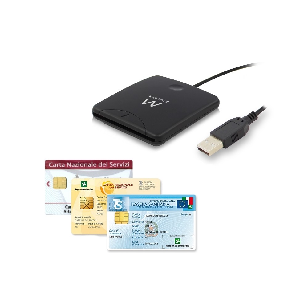 LETTORE SMART CARD EW1052 USB