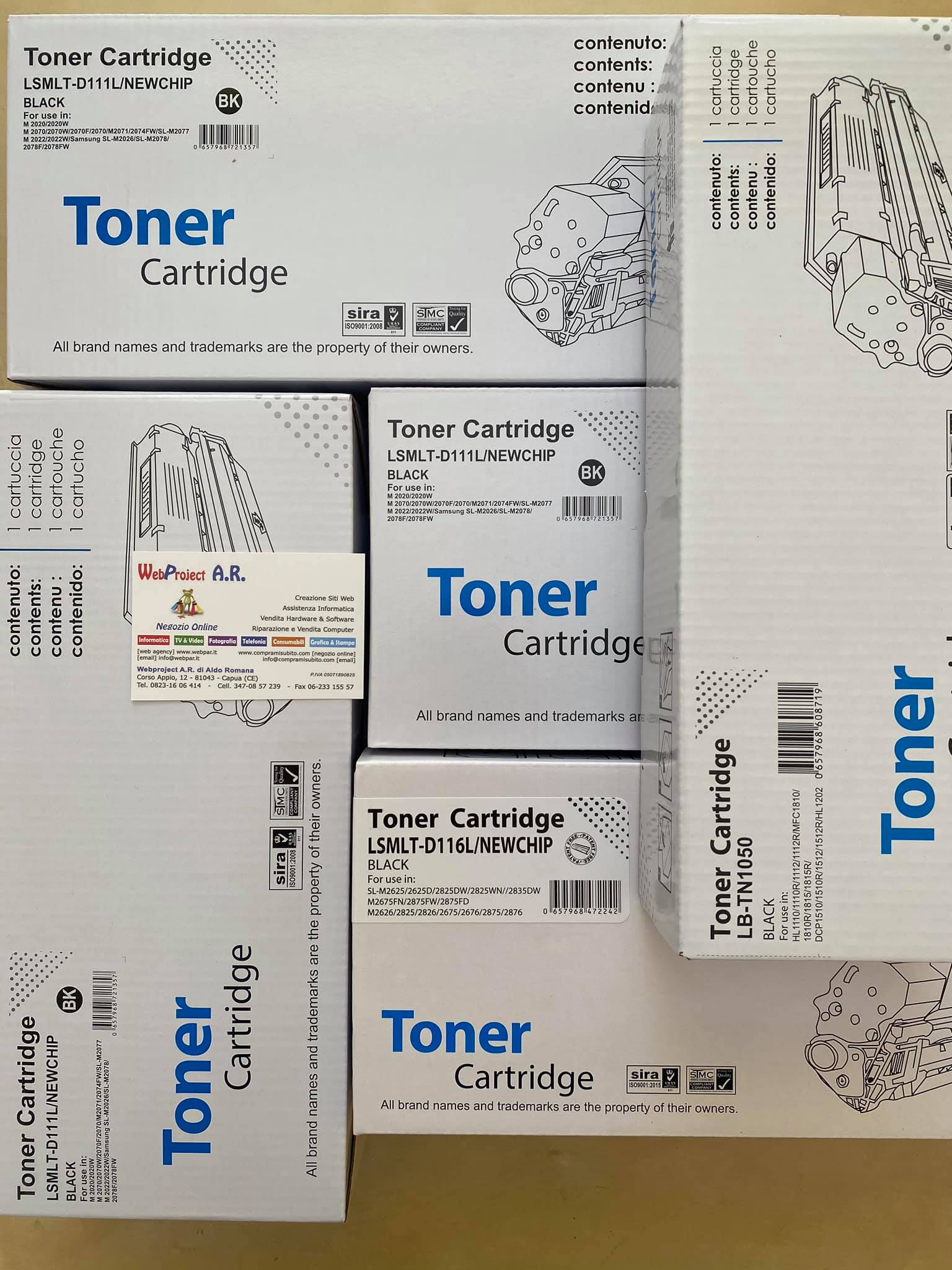 toner compatibili stampanti capua